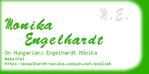 monika engelhardt business card